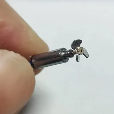 3.2mm Hollow Cup 0308 Motor DIY Smart Watch Computer Mini 0.6MM Brass Flange Shaft Sleeve Paddle Navigation Model Propeller