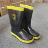 Herrenschuhe, rutschfeste Regenstiefel für Herren, wasserdichte PVC-Gummistiefel, Teenager,