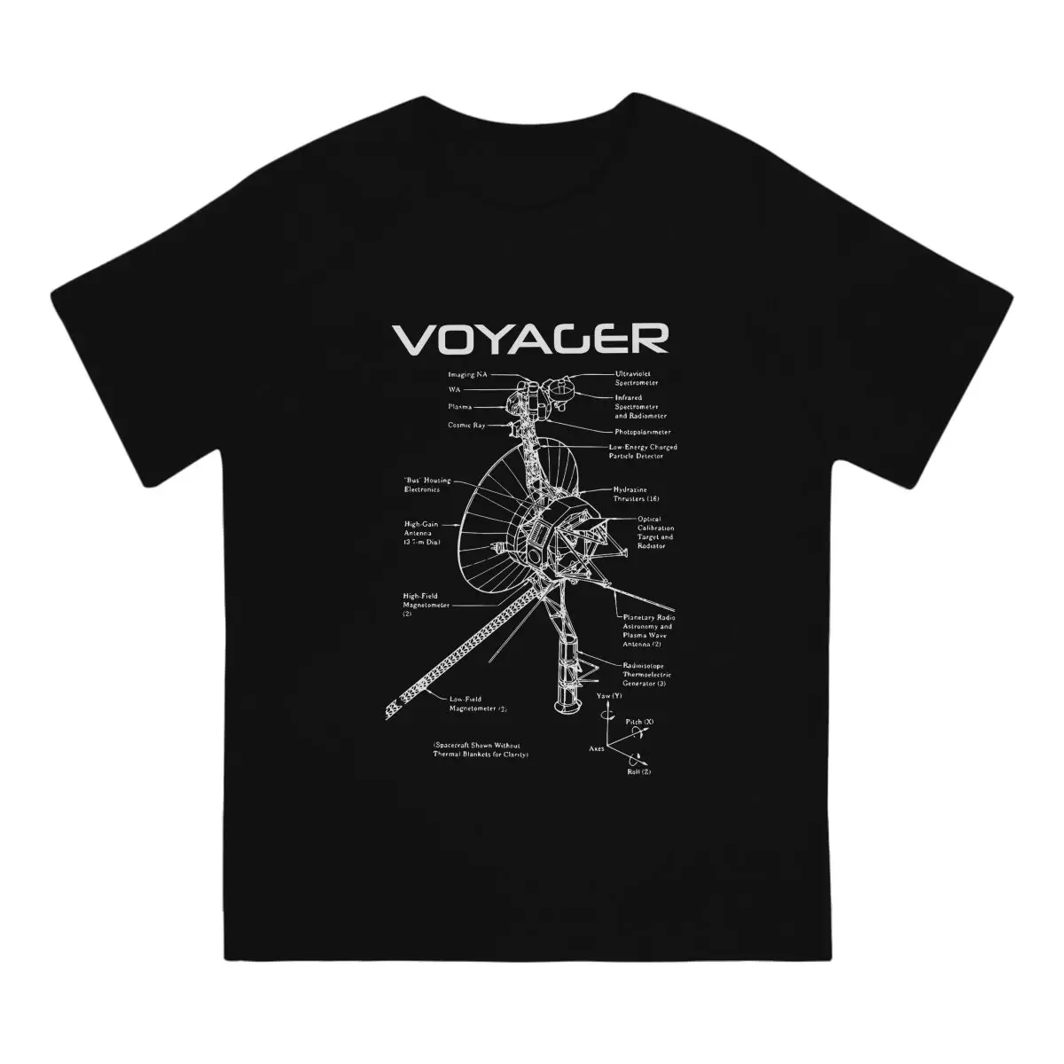 Interstellare Cooper Science-Fiction-Film männlich Harajuku Tops T-Shirt o Hals Voyager Programm Mode Polyester T-Shirts Image