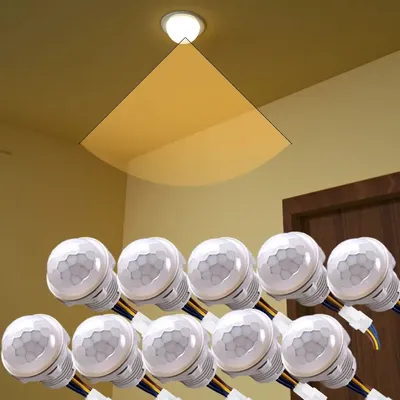 AC110V 220V Mini Motion Sensor Pir Infrarot Motion Sensor Smart Switch Sensor Smart Home Menschlichen Körper Automatische Sensor Nacht lampe