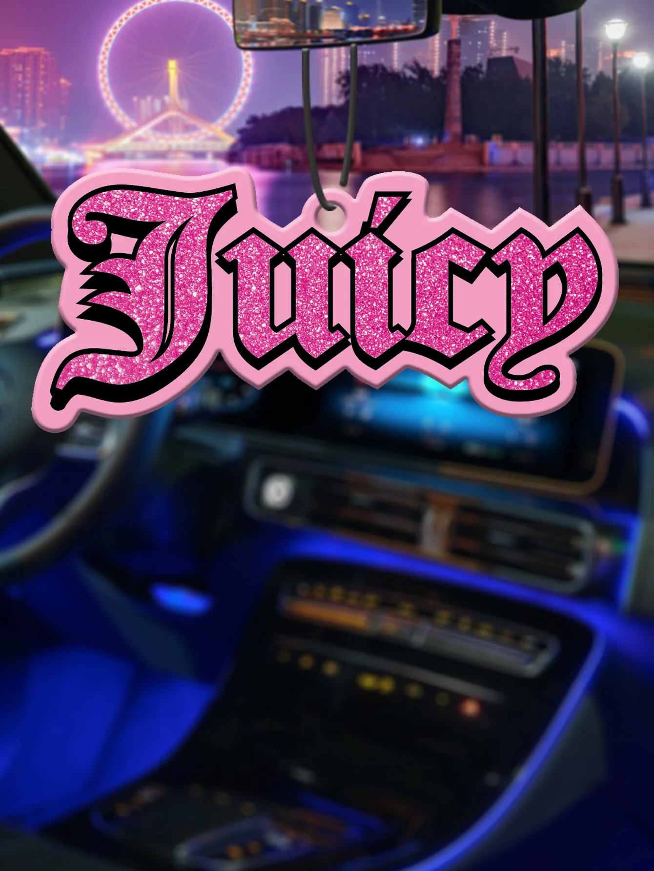 Auto-Lufterfrischer, Garderoben-Lufterfrischer, Parfüms, Rückspiegel-Dekorationen, Auto-Innenraum-Anhänger, Luftreiniger mit natürlichem Duft, Anime-Cartoon-Toilettensäckchen, Image