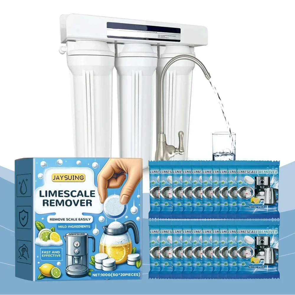 Mehrzweck-Entkalkung Brause tabletten Bio-Wasser waage entfernen milde Formel Wasserkocher Wasser waage Entferner Image