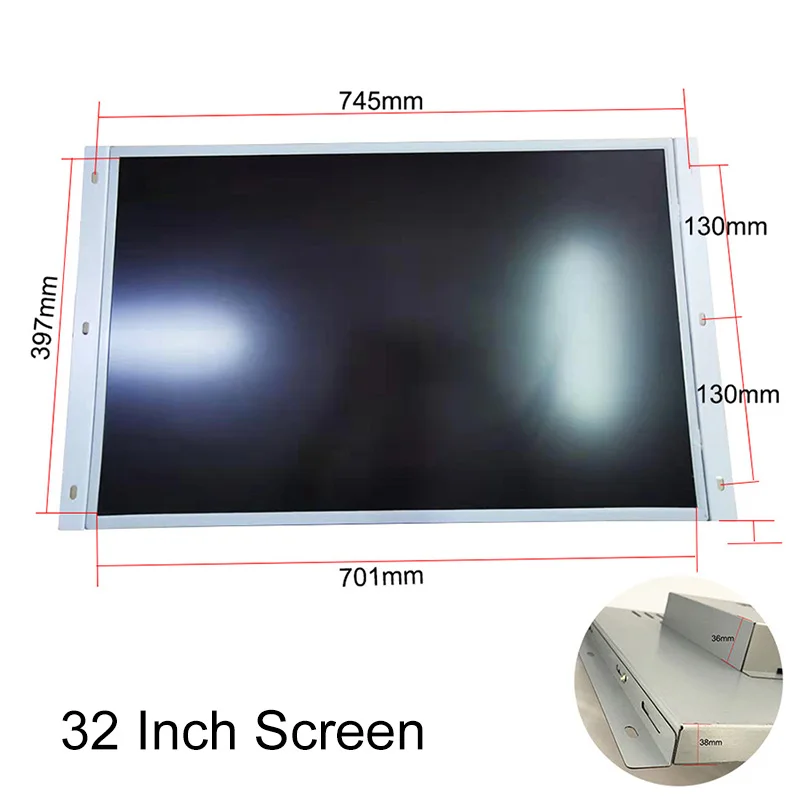 19/22/Zoll VGA/HDMI-Display Arcade-Spiel monitor Ersatz-LCD-Bildschirm für Arcade-Schrank Spiel automat Image