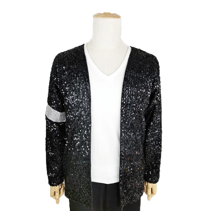 Michael Jackson Cosplay MJ Cos Kind Erwachsene Kostüm MJ Billie Jean Jacke geschenk handschuh Image