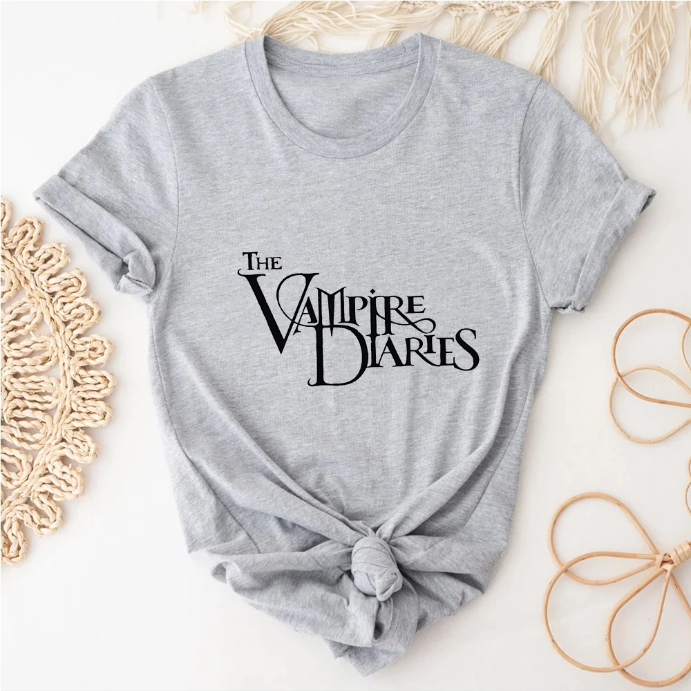 the Vampire Diaries Tee women elegant t shirt female harajuku clothing