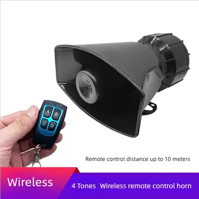 100w 12V DC Auto Alarm profession elle Leistungs verstärkers ystem Hand fernbedienung für alle spezifischen Fahrzeuge mit 4 Alarm