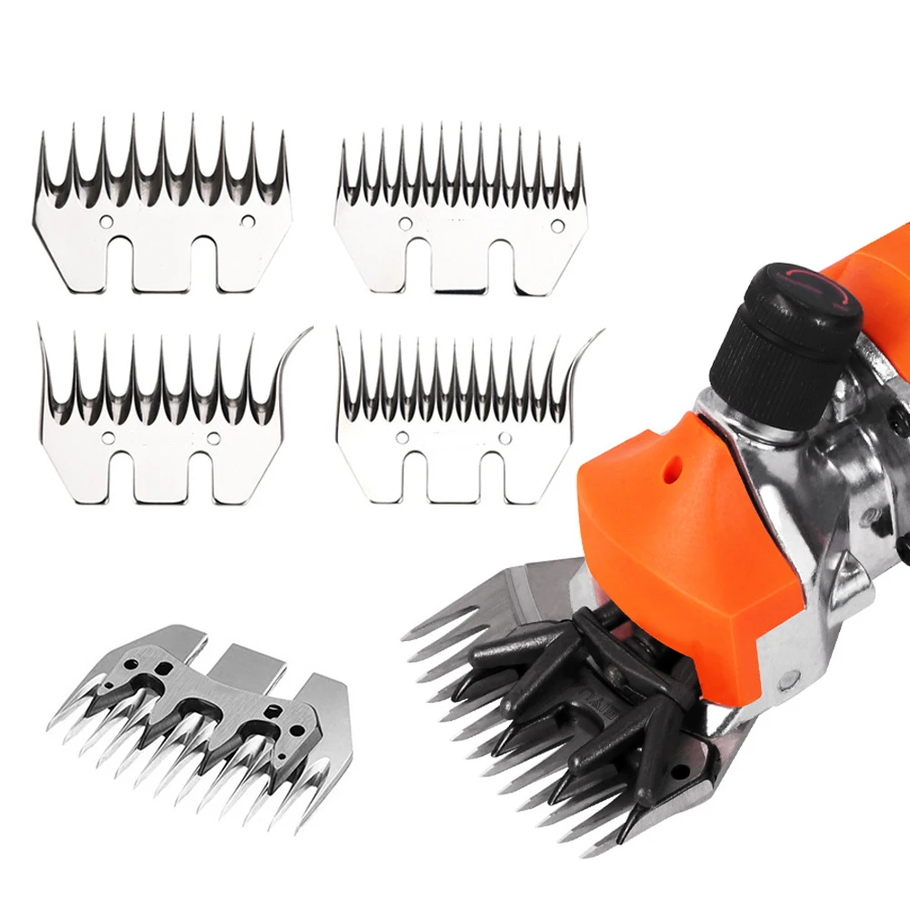 Edelstahl Schaf Clippers Klinge hohe Härte Schneiden Scher schneider Ersatz Schaf Clipper Klinge Edelstahl Klinge Image