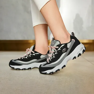 Skechers Original Women's Platform Flats Shoes Classic Sketchers Shoes Women Shoes Casual Trainers