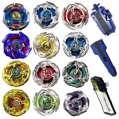 Beyblade Metal Fusion Burst Gyro bX Gyro Set black dragon Rapier Combat Gyro Launcher Beyblade Toy