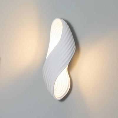 Wandlampe Ornela AI Lindby, dimmbar, weiß / opal, für Wohn- / Esszimmer, Gips / Ton, Modern, Wandleuchte, Wandlampe Innen Image