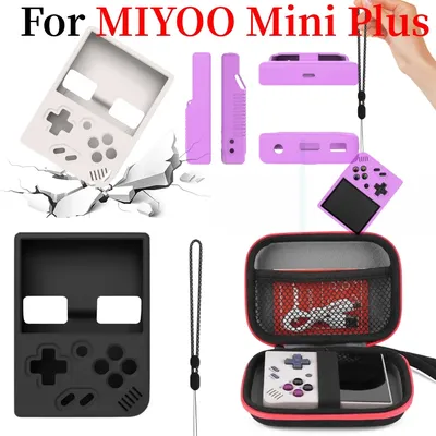 Schutzhülle für Miyoo Mini Plus/Mini-Spiele konsole Silikon hülle Haut weiche Haut abdeckung Image