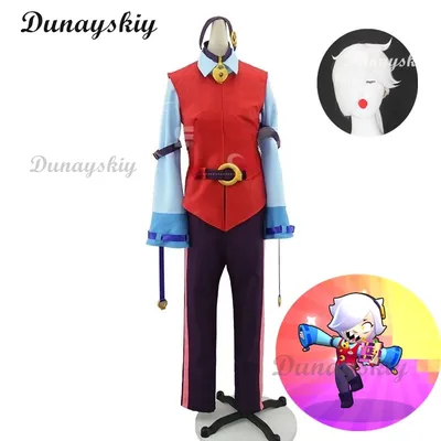 Colette Cosplay Spiel Rotes Kostüm Frau Cosplay Erwachsene Verkleidung Herren Kind Mann Erwachsene Image