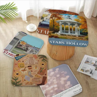 Gilmore Mädchen Kissen Matte nordischen Druck Stuhl Kissen weichen Büro Autos itz Komfort atmungsaktiv 45x45cm Sofa kissen Image
