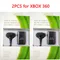 1/2 Stück wiederaufladbarer Akku 4800 mAh für Xbox360 Wireless Game Controller mit USB-Ladekabel Ersatzbatterien