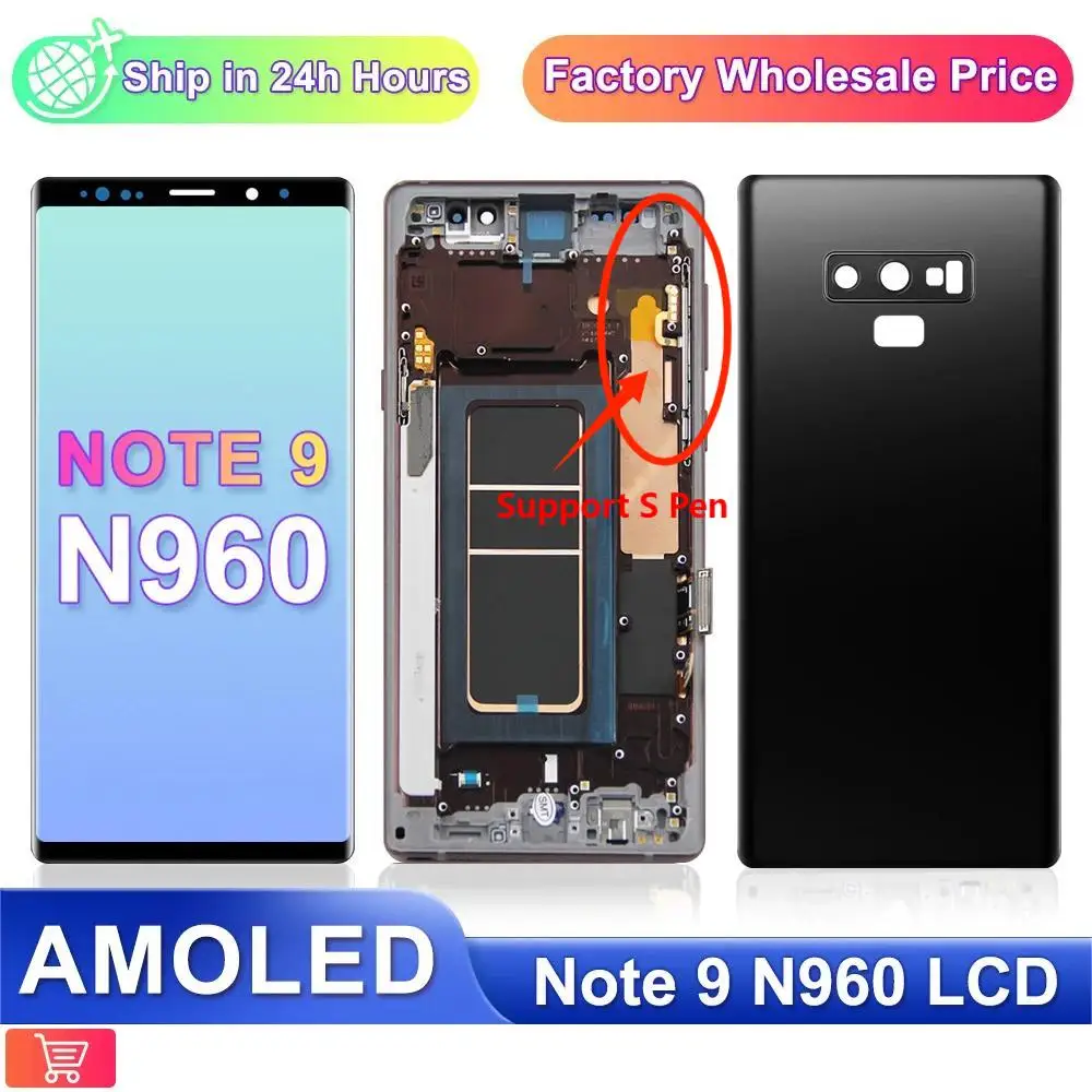 Für Samsung Galaxy Note 9 LCD N960 N960F Display Touchscreen Digitizer SM-N960F/DS SM-N960U N960N GN960W Ersatzteile Image