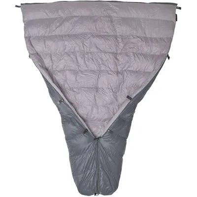 New 5 Degree Down Sleeping Quilt - Ultralight Cold Weather 3 Season Quilt - Perfect for Backcountry Camping Backpacking