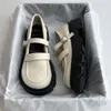 Damenschuhe, Leder, Mary Jane, runde Zehenpartie, Gothic, Schwarz, hoch auf Plattform, japanischer