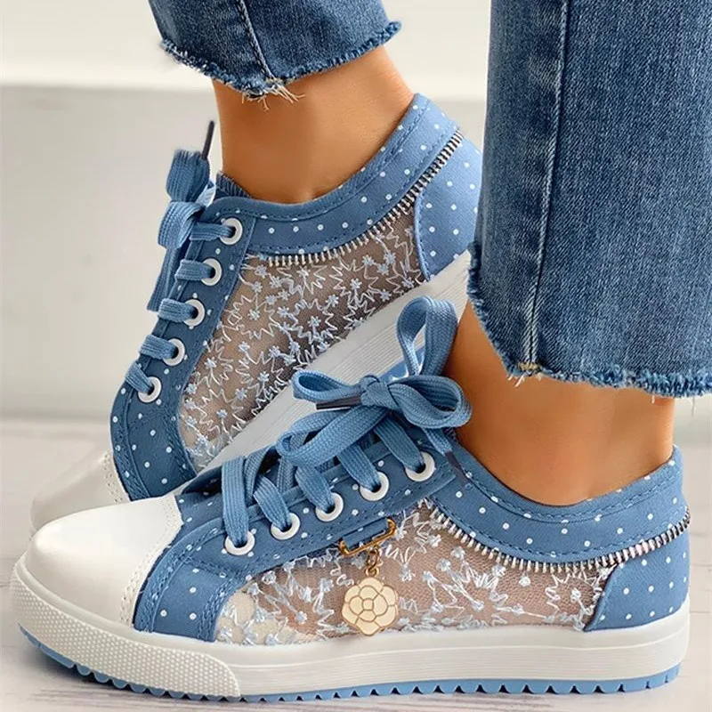 Sommer 2024 neue Mesh einfarbig aushöhlen lässige flache Boden Segeltuch Schuhe Walking Sandalen bequem leicht aus Image