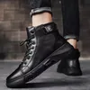 Plattform Mann Schuhe schnüren hochwertige Schuhe heiß verkaufen Vintage Stiefel für Männer billig neue Angebote y2k Größe 45 44 Retro-Angebot