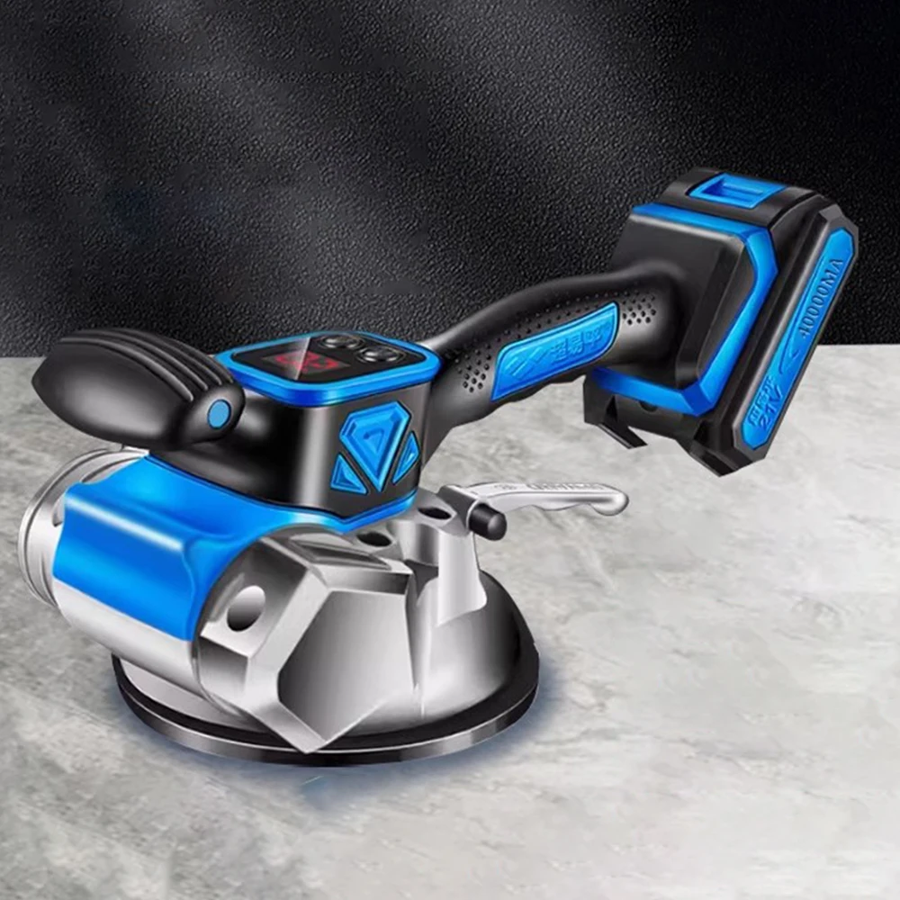 Wiederauf ladbare Lithium-Fliesen-Verlege maschine Hochleistungs-intelligente Vibrator-Bodenfliesen-Verlege maschinen Werkzeuge Fliesen verlege maschine Image