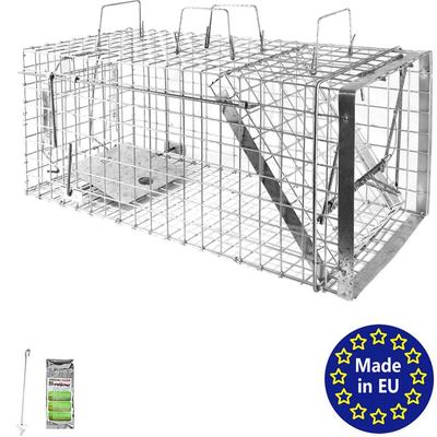 Petigi - Lebendfalle Ratten Marder Rattenfalle Lebend Garten Kaninchen Abwehr Umsiedeln Falle Haus Image