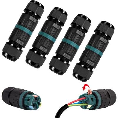 Memkey - Stück IP68 wasserdichter elektrischer Steckverbinder – 3-poliger wasserdichter Image