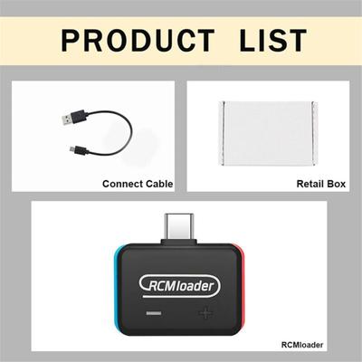 V5 rcm Loader + Jig Clip Tool für Nintend Switch ns Konsole mit USB-Kabel, Integriertem