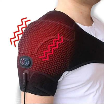 Hot shoulder shoulder USB three controllable temperature thermal shoulder physiotherapy hot compress heating cape