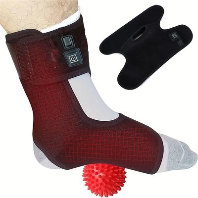 Electric Heated Ankle For Wrap Warmer Ankle Brace Protector for Ankle Injuries Pain Relief