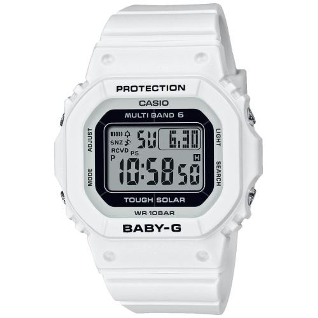 Casio Baby-g Womens White Watch BGD-5650-7ER - One Size | Casio Sale | Discount Designer Brands
