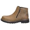 Winterboots JOSEF SEIBEL "Chance 55", Herren, Gr. 44, orange (brasil), Leder, casual, Schuhe, Schlupfstiefel, Komfortschuh, Winterstiefel mit Wechselfußbett