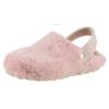 Hausschuh KIDSWORLD, Kinder, Gr. 33, rosa, Textil, klassisch, Schuhe, Pantoffel, Clog, Homeslipper mit Softfußbett