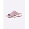 Pantolette JANA, Damen, Gr. 37, rosa (rose), Textil, sportlich, Schuhe