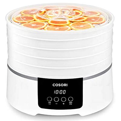 TEMU Cosori Food Dehydrator Machine For Jerky, 5 Bpa-free 12.2" Trays With 165f Temperature Control And 48h Timer, 350w Dryer For Fruit, , Meat, Veggies And Dog Treats, 50-recipes Book Included