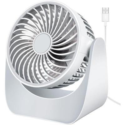 Leiser USB-Ventilator, Mini-Tischventilator mit 3 Geschwindigkeiten, 360° drehbar, kleiner, Image