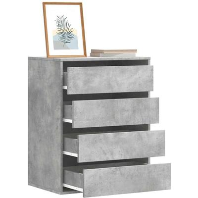 Vidaxl - Kommode Betongrau 60x41x76 cm Holzwerkstoff Image