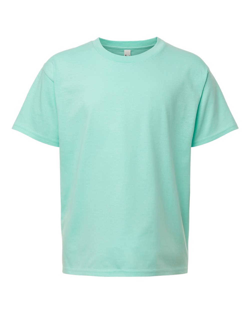 American Apparel 2001Y Youth Fine Jersey Top in Celadon size Medium | combed ring spun cotton