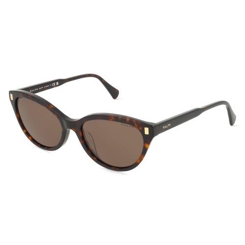 Ralph RA5326U Damen-Sonnenbrille Vollrand Cateye Acetat-Gestell, braun