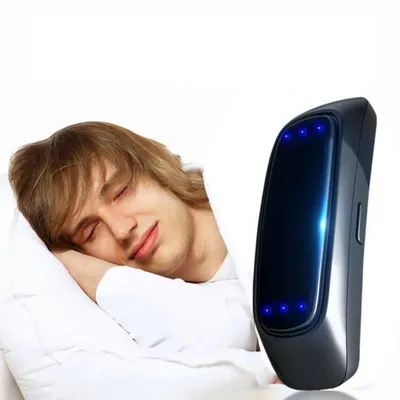 EMS Pulse Stop Snore Portable Comfortable Sleep Well Stop Snore Health Care Sleep Apnea Aid USB