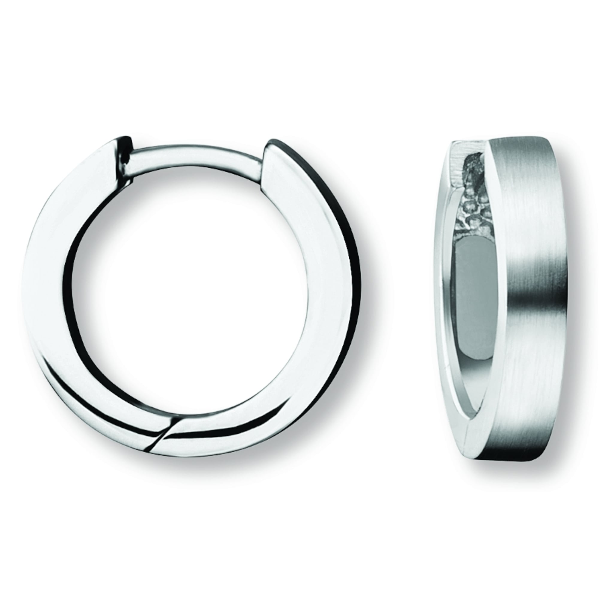 Paar Creolen ONE ELEMENT "Ohrringe Creolen aus 925 Silber Ø 13,5 x 2,9 mm", silber, Ohrringe, Damen, Damen, Silber 925 (Sterlingsilber), Zeitlos elegant – mit Liebe zum Detail gefertigt