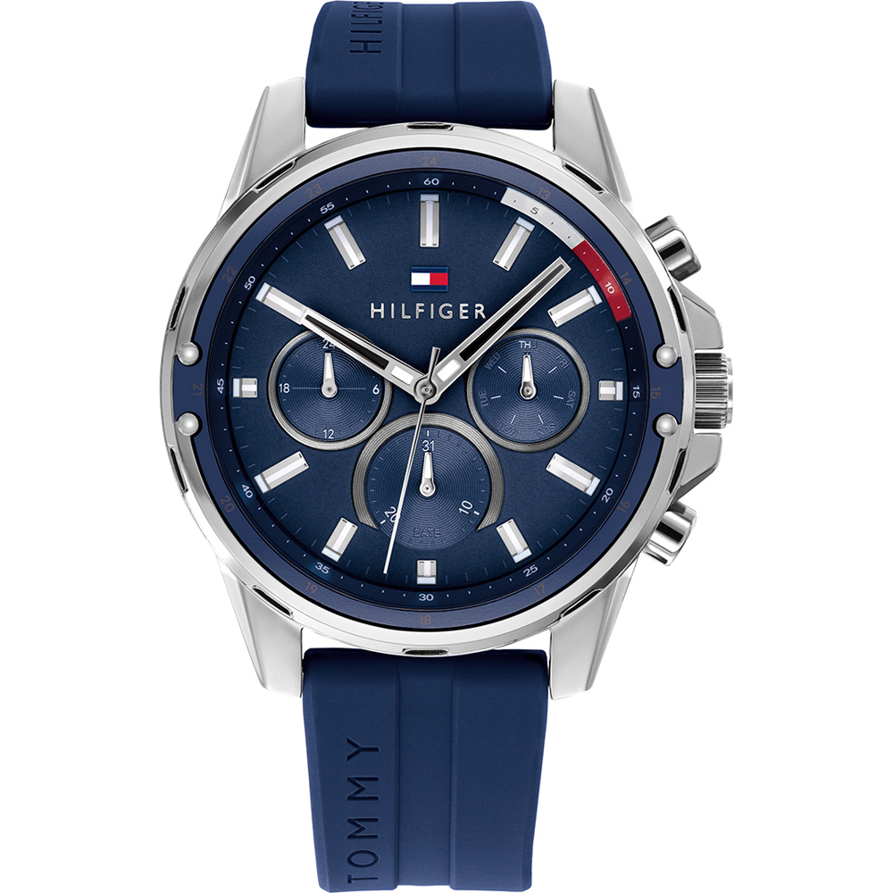 Tommy Hilfiger Mason Herren Blau Uhr 1791791