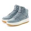 Sneaker ELBSAND, Damen, Gr. 36, blau (hellblau), Obermaterial: 100% Lederimitat. Futter: 100% Textilmaterial. Decksohle: 100% Textilmaterial. Laufsohle: 100% Synthetik, unifarben, casual, Schuhe, mit kuscheligem Warmfutter, Freizeitschuh, Halbschuh,...