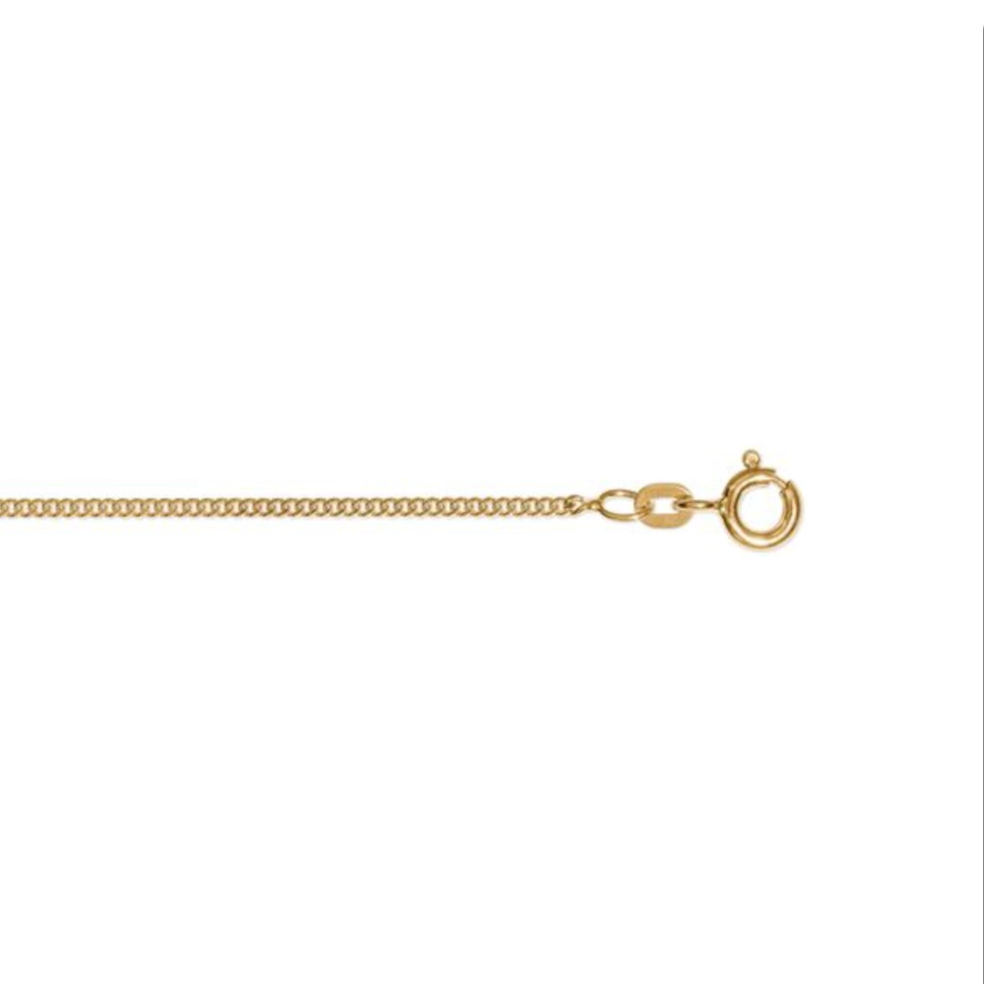 Goldkette ONE ELEMENT "Halskette aus 585 Gelbgold Ø 1,4 mm" Gr. 45, gold, Halsketten, Damen, 45, Gelbgold 585, Damen Gold Schmuck Panzerkette Image