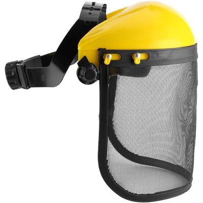 Schutzhelm mit Vollnetz-Visier für Rodungs- und Fällarbeiten in der Forstwirtschaft und zum Schutz Image