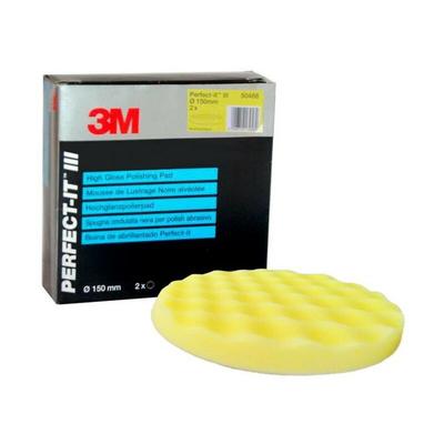 50488 buffer in sponge wavy yellow - 3M Image