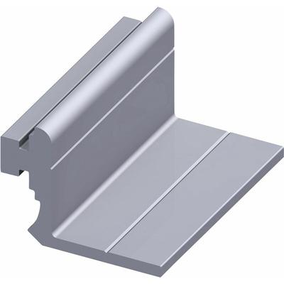 alfer Anschlag 23,5 x 50 mm Aluminium für Säulenprofil Nutprofil Image