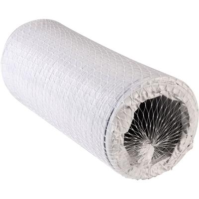 Wallair - N52856 Flexibler Spiralschlauch Kunststoff (ø x l) 12.7 cm x 6 m Weiß Image