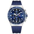 MINI FOCUS Herren Quarz Uhr Fashion Freizeit Armbanduhr Leuchtender Kalender Wasserdicht Dekoration Silikon Gel Uhr