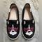 Kate Spade Shoes | Kate Spade X Keds French Bulldog Heart Sunglasses Slip On Sneakers Walker Shoes | Color: Black/Pink | Size: 8g