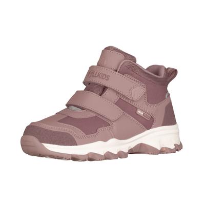 Outdoorschuh TROLLKIDS "KIDS KJERAG HIKER", Gr. 32, pink (pink dawn), Synthetik, mehrfarbig, sportlich, Schuhe, wasserdicht, Klettverschluss, reflektierende Details Image